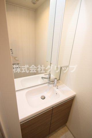 クレイシアIDZ鶴見ステーションサイトの独立洗面台