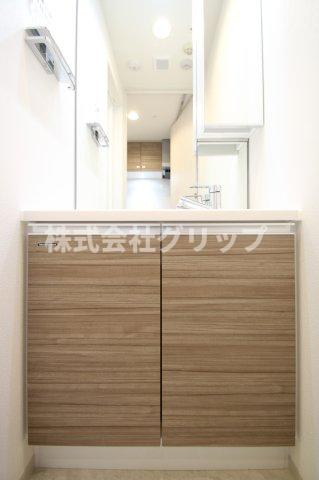 クレイシアIDZ鶴見ステーションサイトの独立洗面台