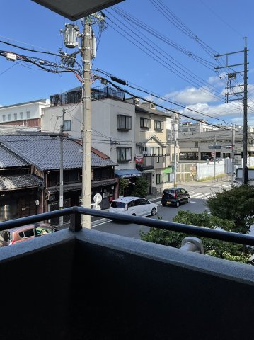エスリード伏見桃山壱番館のバルコニー