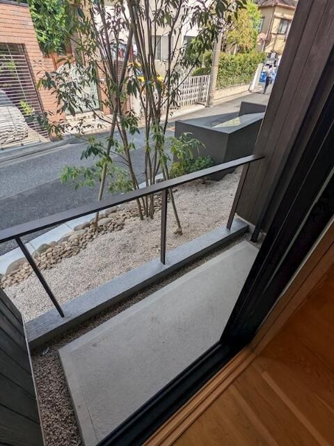 森田屋石亭　本館のバルコニー