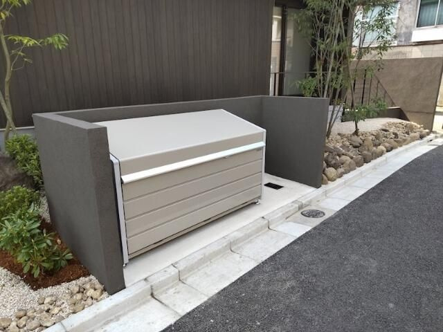 森田屋石亭　本館のその他共用部分|敷地内ゴミ置き場