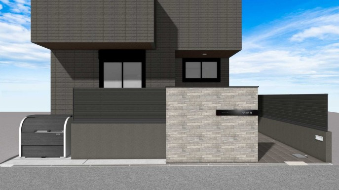 （仮称）大阪市旭区新森５丁目ヘーベルメゾンのエントランス