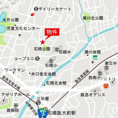 【地図】 | パーク・ハイム池田ヒルズガーデン