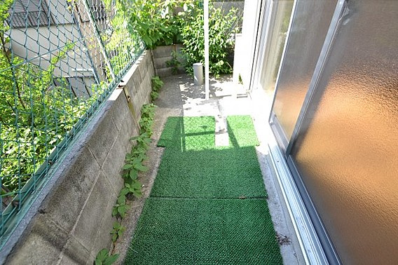 シティライフ桜ケ丘のバルコニー