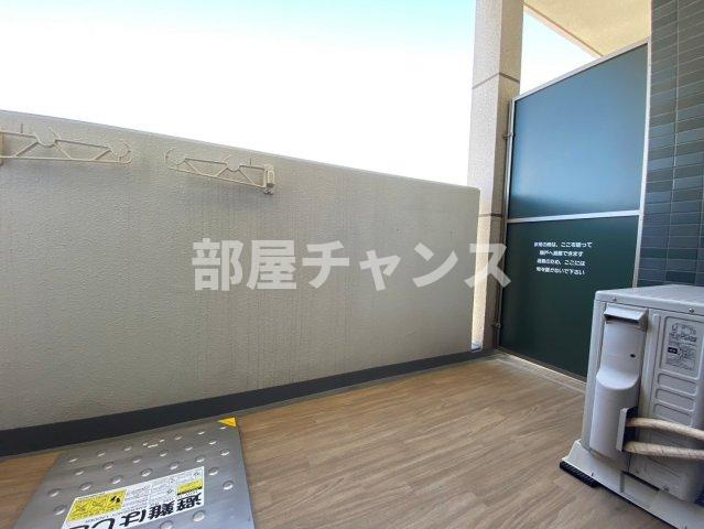 プレサンス金山デュアルのバルコニー