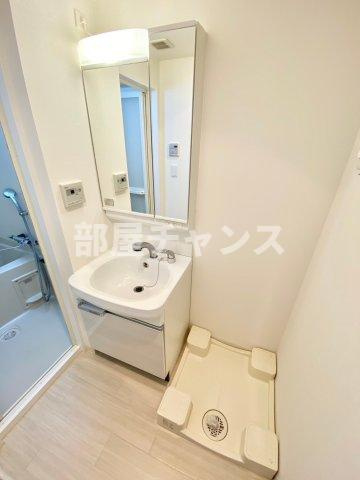 プレサンス金山デュアルの洗面所