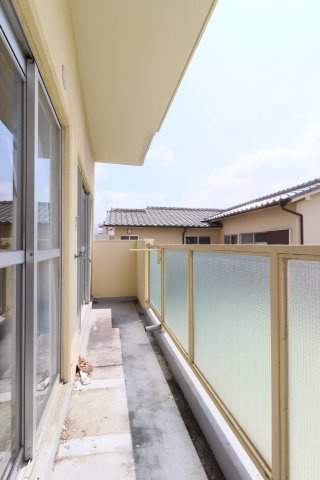 楠ヶ丘ジェムのバルコニー