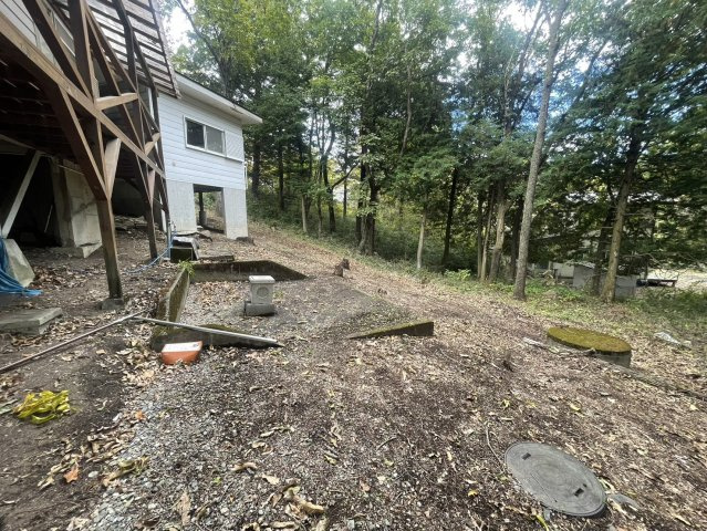 眺望良好な平屋Ｌ字型ウッドデッキ付き♪那須町高久乙の庭