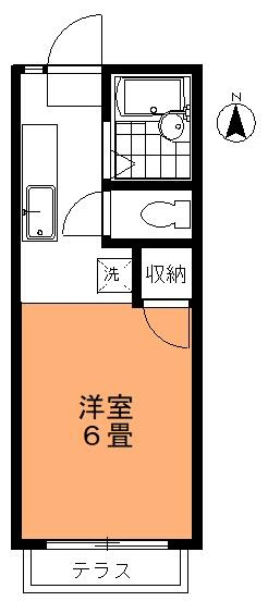 中野区沼袋2丁目のアパートの画像