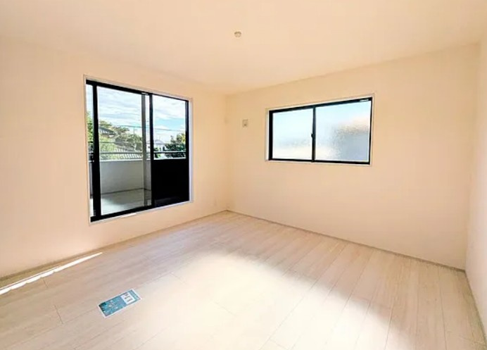 【新築】鶴ヶ島市富士見新築分譲住宅 １号棟の洋室|2F 8.3帖洋室です！主寝室にいかがでしょうか♪