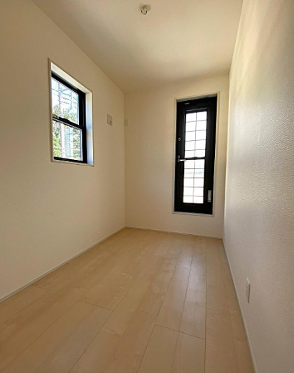 【新築】鶴ヶ島市富士見新築分譲住宅 2号棟のランドリースペース|2Fにランドリースペースがあります☆