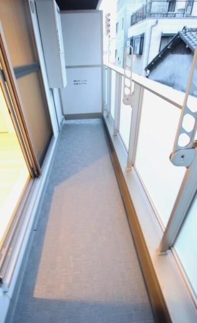 ホヌオハマのバルコニー