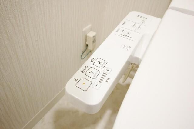 ホヌオハマのトイレ|ウォシュレット付き