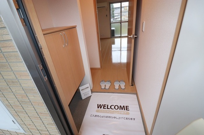 ハイデルベーレ B棟の玄関|玄関