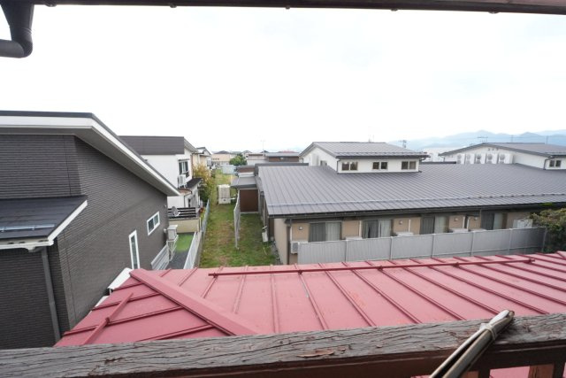 【中古住宅】山形市飯塚町戸建の展望|ベランダからの眺望（南面）