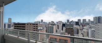 【展望】 | 大阪ひびきの街ザ・サンクタスタワー | 【物件からの眺望】周りに高い建物が少なく、広く大阪の景色をお楽しみいただけます☆