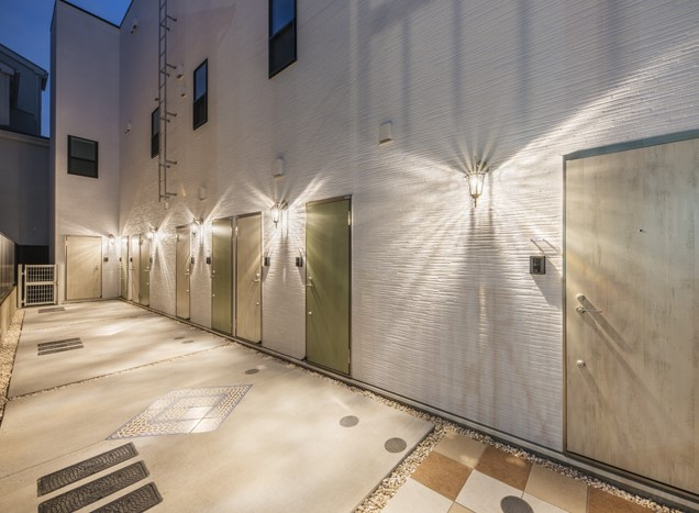 ミハス目白のエントランス