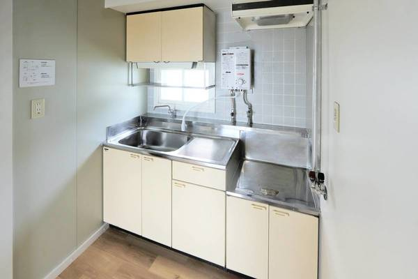 ビレッジハウス大楽毛2号棟のキッチン|ビレッジハウスの同一物件・同一タイプの間取りの写真です