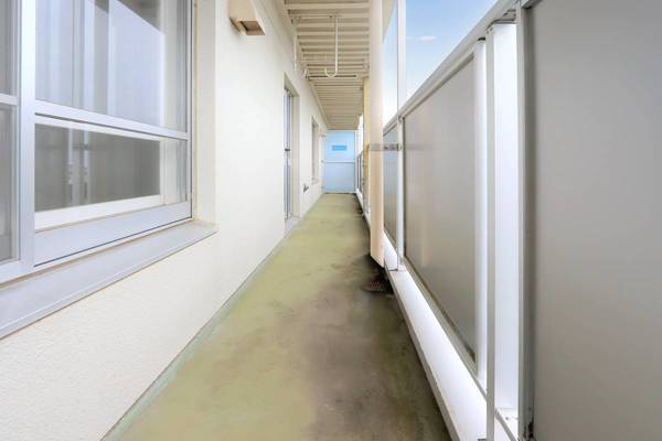 ビレッジハウス大楽毛1号棟のバルコニー|ビレッジハウスの同一物件・同一タイプの間取りの写真です