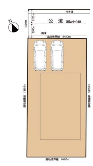 平塚市長持　中古戸建の区画図|区画図「平塚市長持中古戸建」