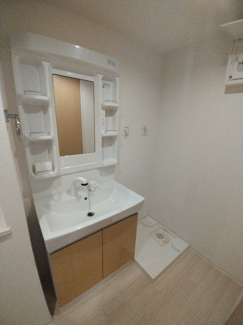 シャワー付き独立洗面台あり