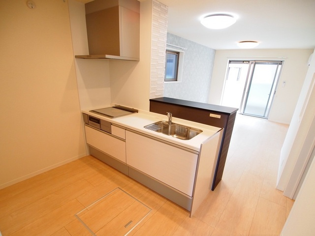 キャトル　セゾンのキッチン