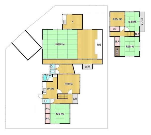 北葛城郡上牧町大字上牧の売地