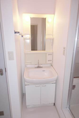 山中ハイツの洗面所