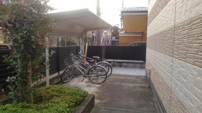 【その他】 | レオパレスＮ | 屋根付き駐輪場