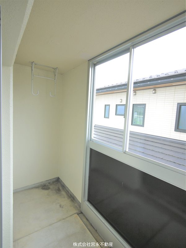 ソレイユ乾徳のバルコニー