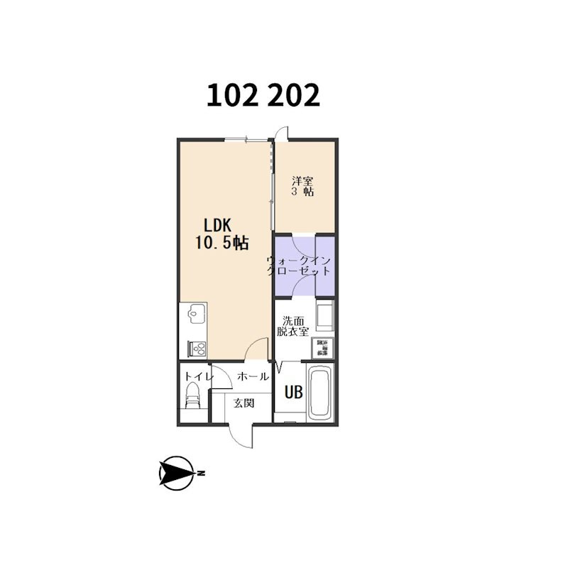 Vent Vert (ヴァン ヴェール) の間取り