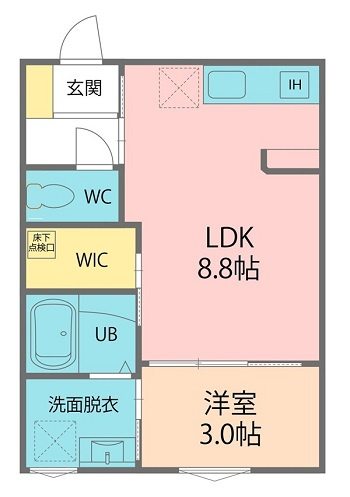 DEGNER(デグナー)の間取り