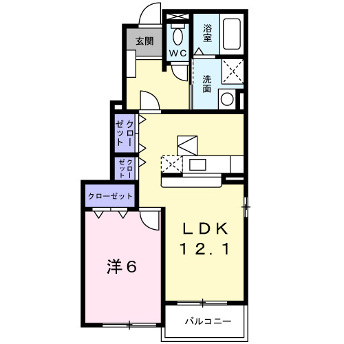ライジングサンの間取り