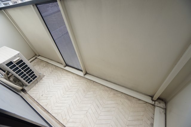 クレドール西谷　A棟のバルコニー