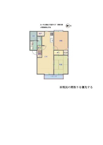 ルーチェ西谷の間取り