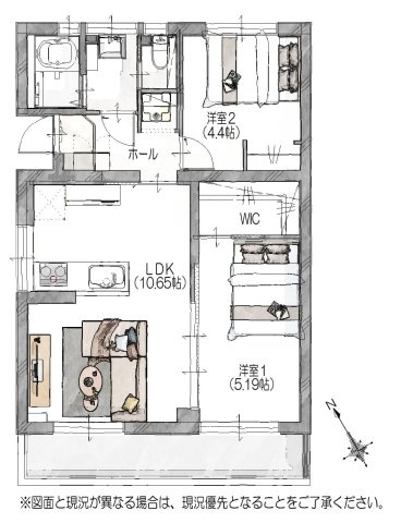【間取り】 | 笹の台団地4号棟☆仲介手数料半額☆