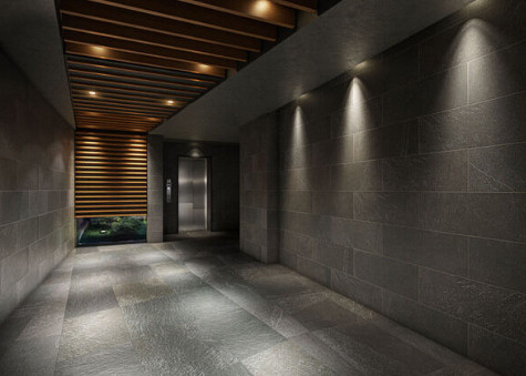 メイクス今池02のロビー