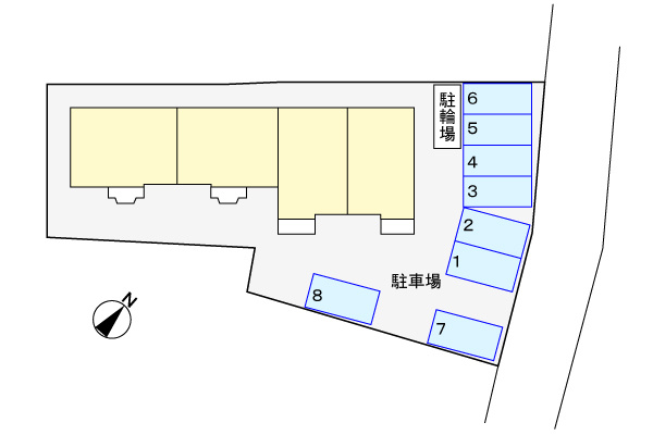 ベラ・カーザⅢの区画図