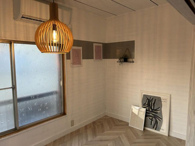 【寝室】 | 羽沢戸建Ⅱ | 開放的な寝室です