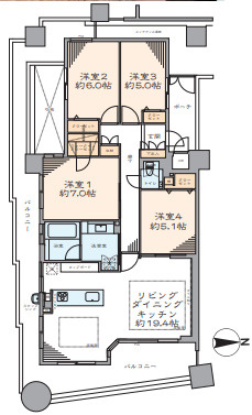 グランクール河原町二条の画像