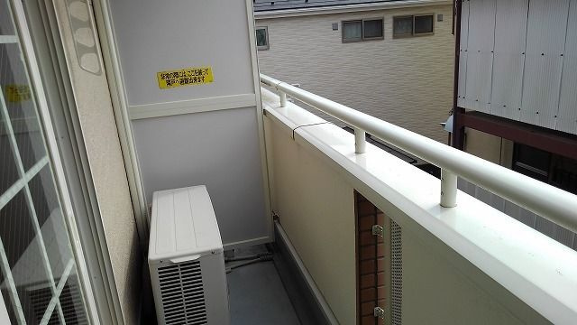 アイ　フラットのバルコニー