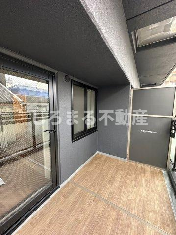 ファーストフィオーレ九条Ⅱのバルコニー