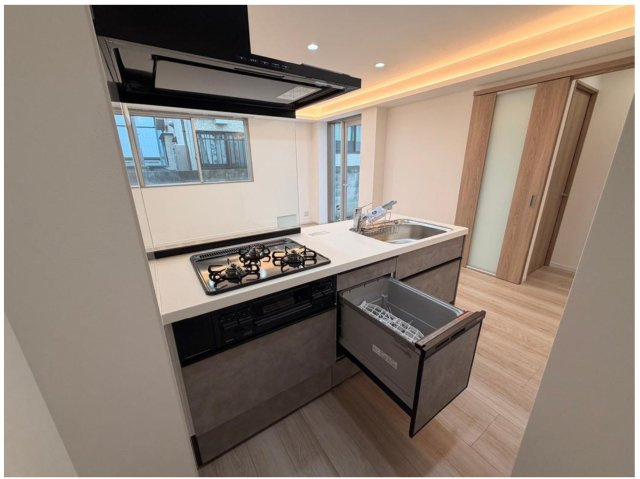 東京都品川区1棟マンション　ADLU 荏原　「2025年リノベーション済」のキッチン