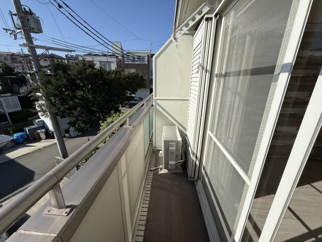 ファーストヒルズのバルコニー