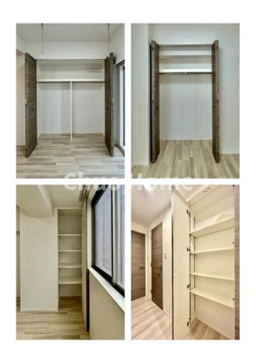 【収納】 | GROWS堀切菖蒲園AZ | 居室にはクローゼットを完備し、自由度の高い家具の配置が叶うシンプルな空間です。お子様の成長と必要になる子供部屋を与えるにはぴったりの間取りですね。