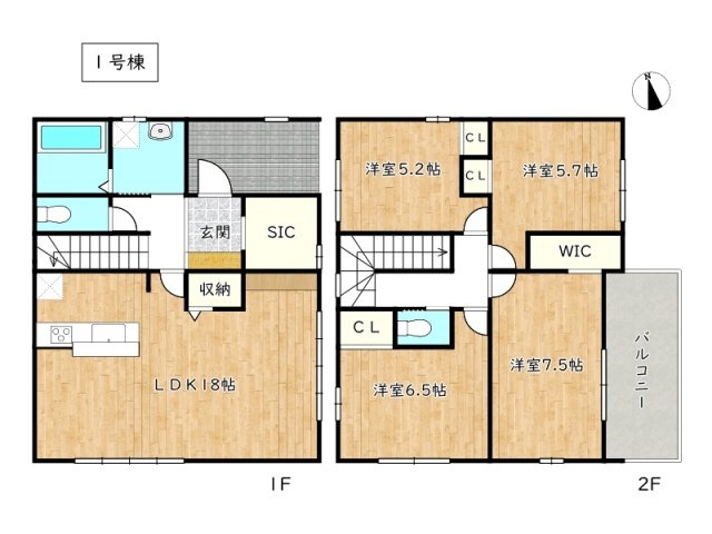 【間取り】 | 姫路市別所町小林1期／全1棟
