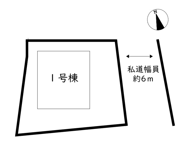 【区画図】 | 姫路市別所町小林1期／全1棟