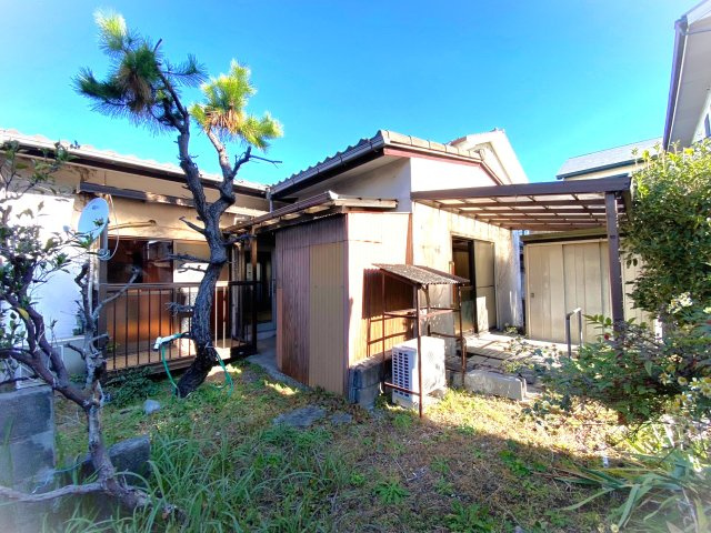 姫路市大津区天神町戸建　の庭|広々した南庭スペース