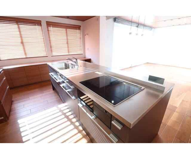 横浜市中区鷺山貸家のキッチン