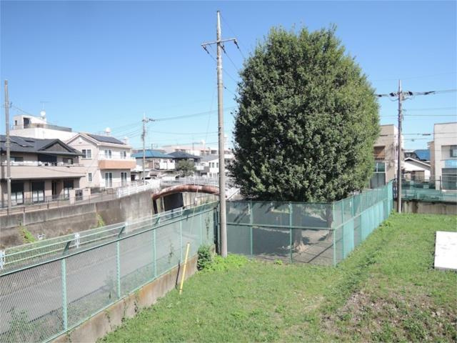 川崎市多摩区菅北浦１丁目のアパートの展望|玄関側からの眺望